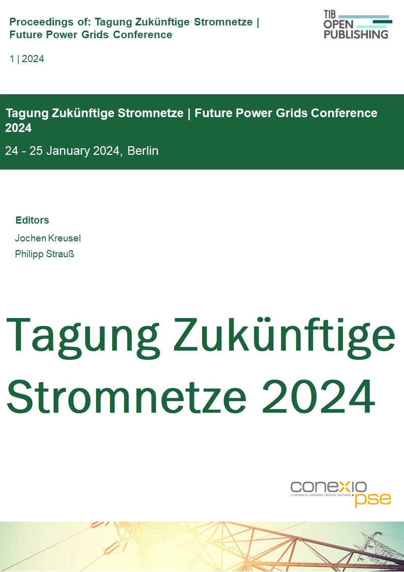 Cover Tagung Zukünftige Stromnetze | Future Power Grids Conference 2024