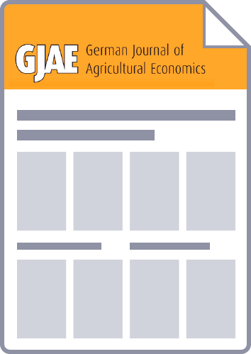                     View Vol. 73 No. 2 (2024): German Journal of Agricultural Economics Articles (Ongoing Publication)
                
