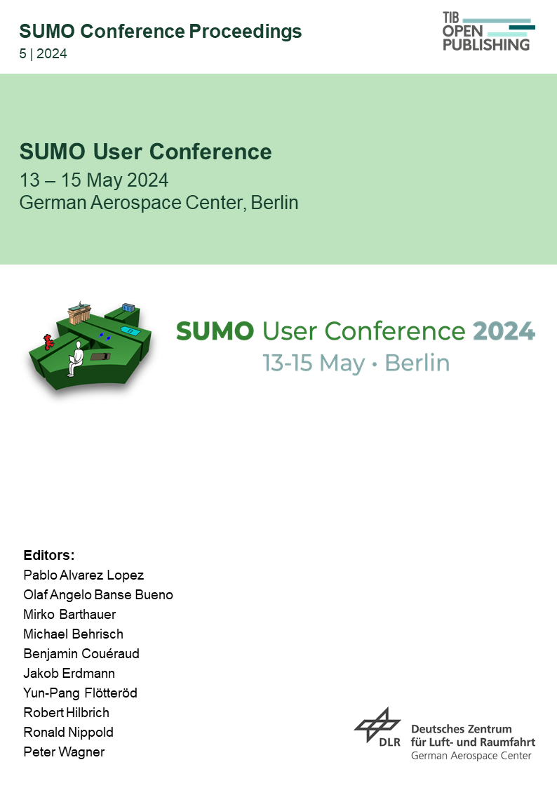 Cover SUMO User Conference 2024