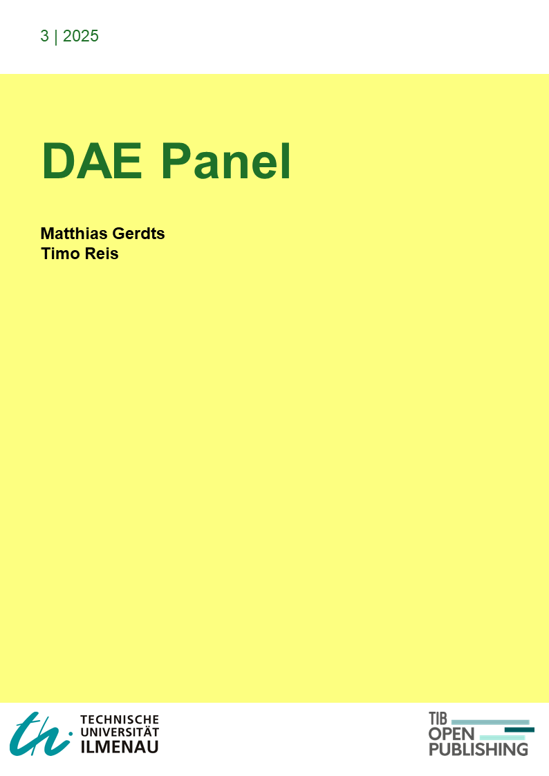 DAE Panel Cover Volume 3 2025