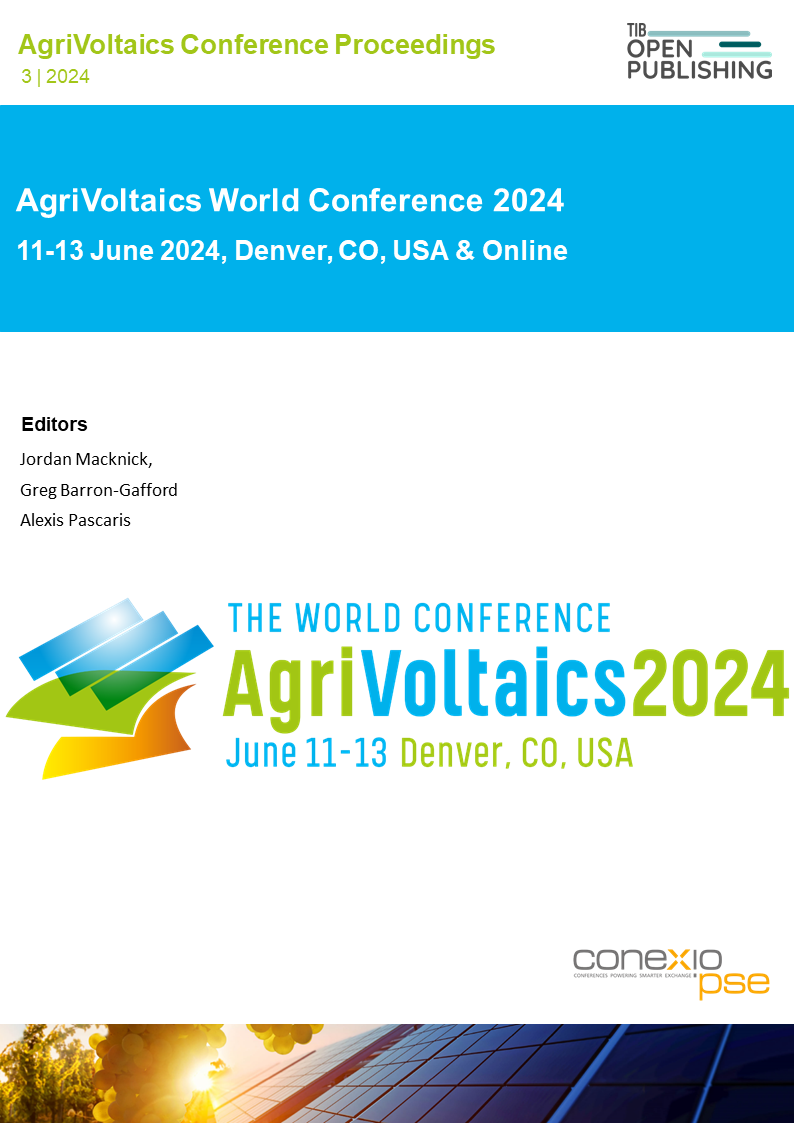 Cover AgriVoltaics2024